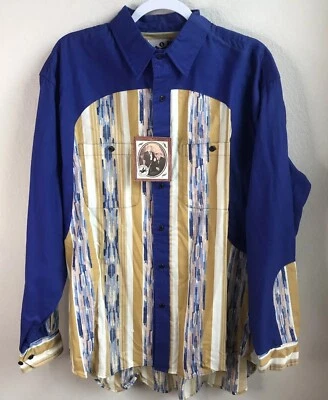 Rodeo Active Western Vintage Mens Shirt Size L - Image 1 of 4