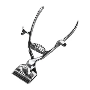 Portable Hand Manual Hair Clippers Hair Trimmer Cutter Barber Hair Scissor Tool - Picture 1 of 11