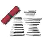GearWrench 82306 27 Piece Punch and Chisel Set with Starter Pouch, Alloy Steel