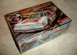 1984 Monogram Bobby Allison Miller Buick Regal Superspeedway Stock Car Model NIP - Picture 1 of 12