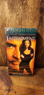 Entrapment~VHS, 1999~Sean Connery, Catherine Zeta-Jones~New Foto 1 de 4