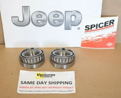 2007-2018 Jeep Wrangler Front Dana 30 Carrier Bearings OEM Dana Spicer - Image 1 of 4