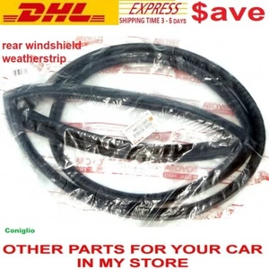 COROLLA KE70 KE75 TE72 REAR WINDSHIELD WEATHERSTRIP SEAL COUPE SEDAN 79 - 87 - Picture 1 of 3