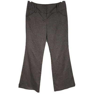 Pantalones para mujer IZ Byer California talla 11 marrón elástico acampanado holgados Foto 1 de 4