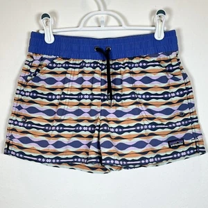PATAGONIA Baggies Shorts Girls Costa Rica Coast Highway Blue Sz XL - Picture 1 of 6