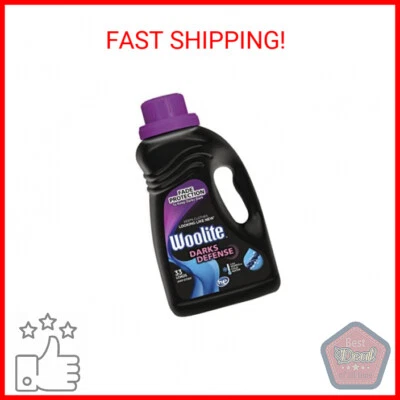 Woolite Darks Defense Liquid Laundry Detergent, 33 Loads, 50 Fl Oz, Regular & HE