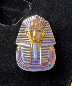 Egypt 2022 King Tutankhamun 100th Ann. 30g Copper w Colored Golden Mask Medal - Picture 1 of 9