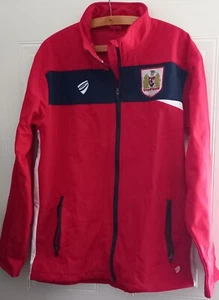 Chaqueta de Fútbol Bristol City Original Track Top Colección Adulto Talla Como Nueva - Imagen 1 de 6