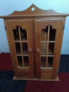 Schmuckschrank, Hängeschrank, Puppenhaus, Schränckchen Holz - Bild 1 von 4
