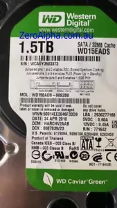 WD15EADS-00S2B0 Western Digital, DCM: HARCHV2AAB, 24 APR 2010 Data Recovery - Picture 1 of 1