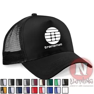 Transmat records trucker cap retro clubbing edm techno label DJ Ibiza rave - Picture 1 of 19