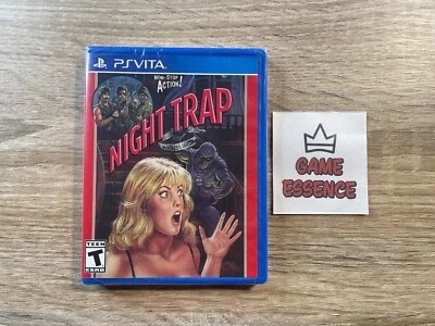 Night Trap PSVita LRG#193 Limited Run Games New Sealed Sony PlayStation PS Vita - Photo 1/2