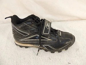 Reebok NFL Players Football Cleat Men's 5.5 RIGHT CLEAT ONLY Black & White 50447 - Picture 1 of 12