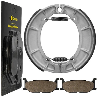 Front Brake Pads & Rear Shoes for Yamaha XVS650A V-Star 650 Classic 1998-2010 - Image 1 of 4