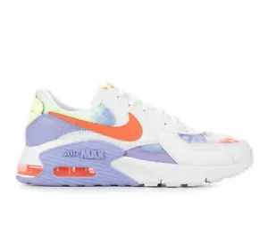 Nike Air Max Excee Running Shoes Women's Size 6 DD9671-900 White Purple - Picture 1 of 8