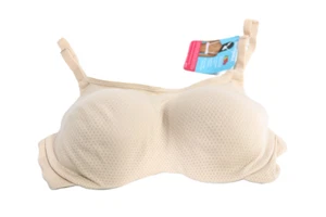 Fruit of the Loom Women s Breathable Cami Bra with Convertible Straps Beige 36C - Picture 1 of 4