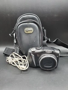 Canon PowerShot SX 130 IS 12,1 MP 12x fotocamera digitale - nero - testato - Foto 1 di 6