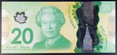 Canada 2012 - $ 20 - BC-71b -P108b - Wilkins-Poloz - Prefix 'FYV' - Gem UNC - Image 1 of 2