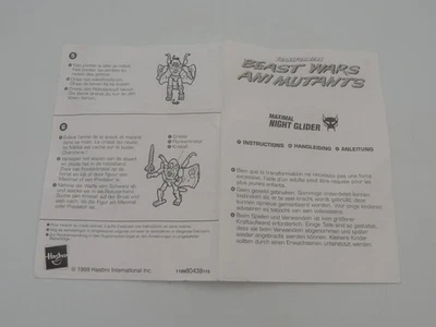Transformers Beast Wars - Notice Night Glider - Robot Transformers - Photo 1/2