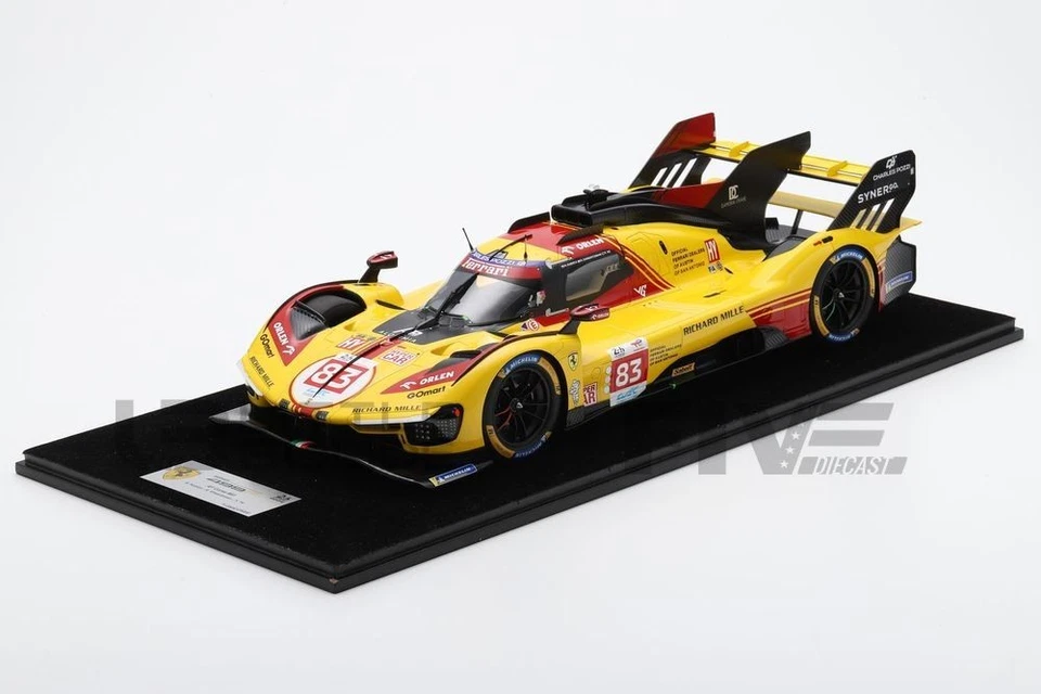 LOOKSMART 1/12 - FERRARI 499P HYPERCAR - LE MANS 2024 LS1212 - Image 1 of 1