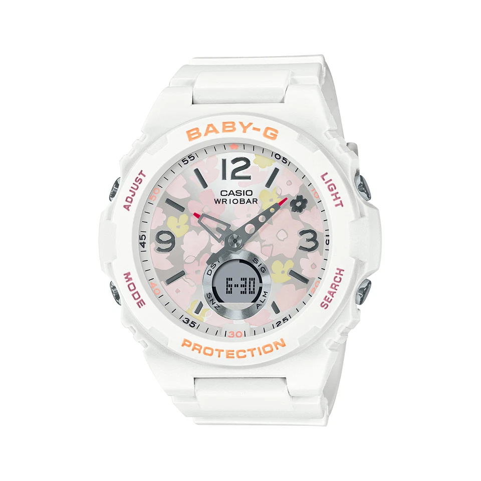 Casio Baby-G BGA-260FL-7A Resin Strap Women Watch Pink BGA-260 SERIES - Image 1 of 1