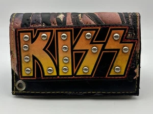 Vintage 2009 Kiss Destroyer Geldbörse Bioworld Katalog Merchandise - Nieten Logo - Bild 1 von 12