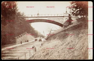 Highgate Torbogen Brücke London Ansicht antike Straßenszene Postkarte - Bild 1 von 2