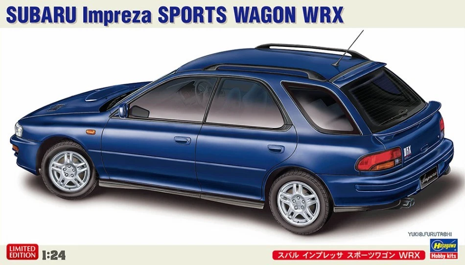 Hasegawa SUBARU IMPREZA SPORTS WAGON WRX KIT 1:24 - Immagine 1 di 1