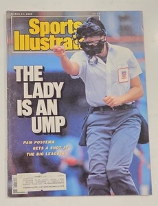 Sport Illustrierte Ausgabe vom 14. März 1988 mit Versandetikett Pam Postema - Bild 1 von 2