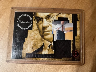 X-Files episode 9x18 Pieceworks Costume Card of Mitch Pileggi/Walter Skinner PW5 - Image 1 of 4