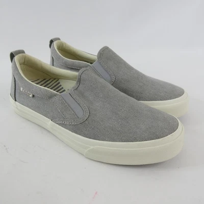 Womens Taos Rubber Soul Gray Canvas Casual Comfort Slip On Sneakers Size 8 M - Image 1 of 4