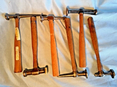 Martillos formadores de metal con carrocería automática vintage Fairmount Stanley hechos en Estados Unidos 6 piezas Foto 1 de 4