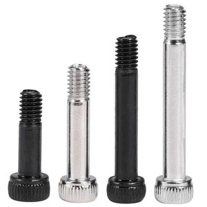 304/Nickle Plated/Black Partially Threaded Allen Socket Cap Head Screws Bolts - Picture 1 of 37