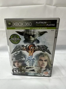 Soul Calibur IV Platinum Hits / Microsoft Xbox 360 / CIB / Clean / Tested - Picture 1 of 4