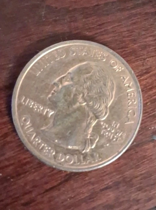 Cuarto de oro raro 2000 25c W P marca de ceca Foto 1 de 1