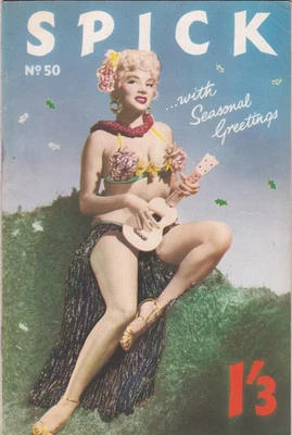 SPICK Magazine No.50,January 1958.Pat Arnold,Penny Wood.Complies eBay No Nudity. - Image 1 of 4
