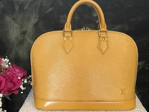echt Louis Vuitton Epi Alma gelb Tasilli Handtasche Handtasche - Bild 1 von 7