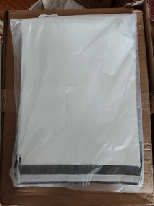 Neu 100 - 14x17 WEISS POLY VERSANDTASCHEN VERSAND UMSCHLÄGE TÜTEN - Bild 1 von 5