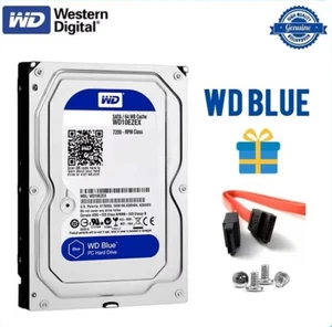 Western Digital Blue 500GB Interne Festplatte 3,5’’ SATA III 7200 RPM WD5000AAKX - Bild 1 von 9