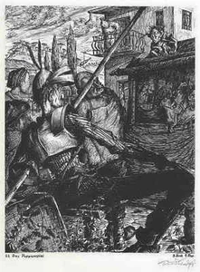 GIOCO DI BAMBOLE DON QUIJOTE - Firmato - Werner LUFT 1940 - Editore Gurlitt - Foto 1 di 1