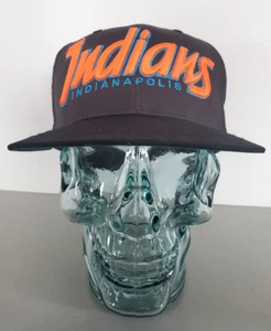 47 Brand Indianapolis Indians Minor League Baseball Hat - Gray Orange - Picture 1 of 8