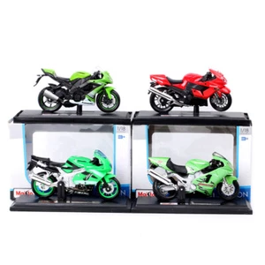 Maisto 1:18 Kawasaki Ninja ZX6R ZX10R ZX12R ZX14R Motorrad Druckguss Fahrrad Modell - Bild 1 von 40