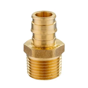 Efield 5 auf 100 Packungen Stecker Adapter 1/2"x1/2" Pex A Erweiterung Messing Fitting ohne Kabel - Bild 1 von 15