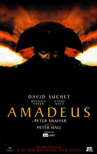 AMADEUS ~Broadway Peter Shaffer Poster~ David Suchet ~Michael Sheen~ Cindy Katz - Bild 1 von 1