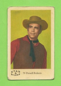 1962 Dutch Gum Card Star Bilder A #70 Pernell Roberts