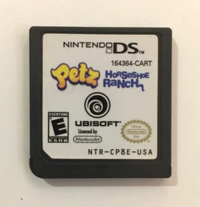 Petz Horseshoe Ranch (Nintendo DS, 2009) Ubisoft - Cartridge Only - US Seller - Picture 1 of 2