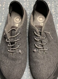 Dualyz Fit Gray Unisex 100% Wool Slipper Shoe Size Womens 11 - Picture 1 of 7