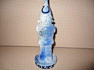 Indianapolis Colts Garden Gnome 8" Decorative Mini Football Decor White & Blue - Imagen 1 de 12