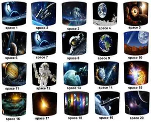 Outer Space Planets Lampshades Solar System Wall Murals Milky Way Galaxy Duvets - Picture 1 of 23