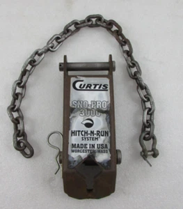 Curtis Sno-Pro 3000 Lift Arm 1TBP40 w/ Pins, Spacers & Chain Hitch-N-Run System - Picture 1 of 12